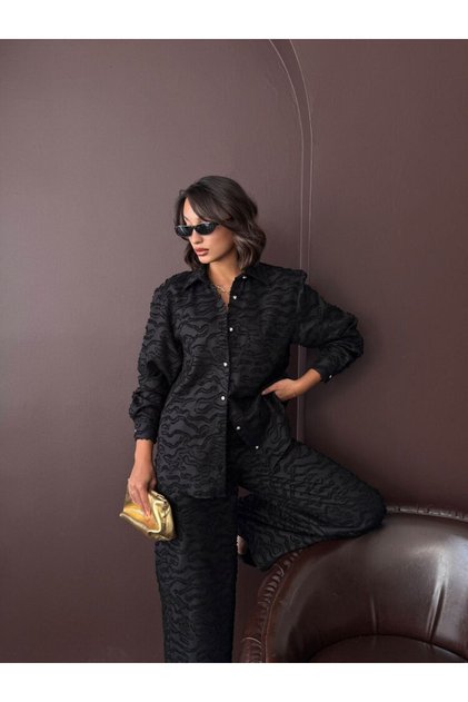 Jacquard woven shirt