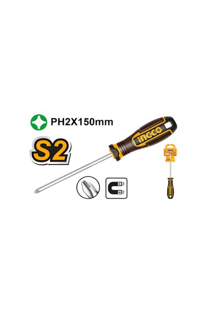 مفك فيليبس PH 2x150 مم مستدير