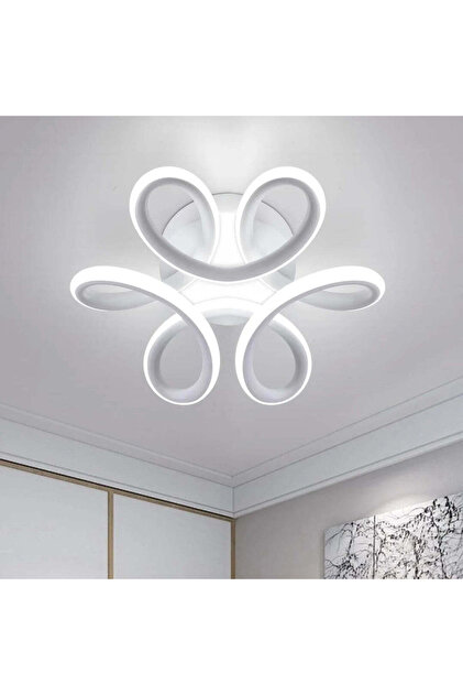Lustră LED tip buclă florală, iluminat 200W