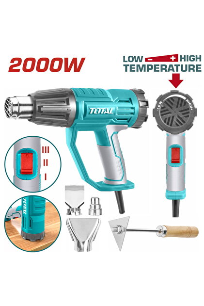 Πιστόλι θερμού αέρα 2.000W (TB20045)