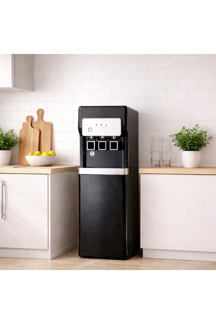 Dozator de Apa cu Compresor Apa Calda si Rece 550W 95W Inox Protectie Copii