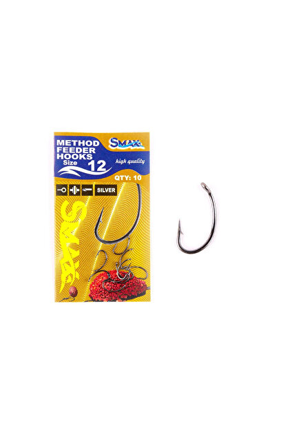 Carlige cu ochet Nr. 12 Method Feeder 10buc./plic