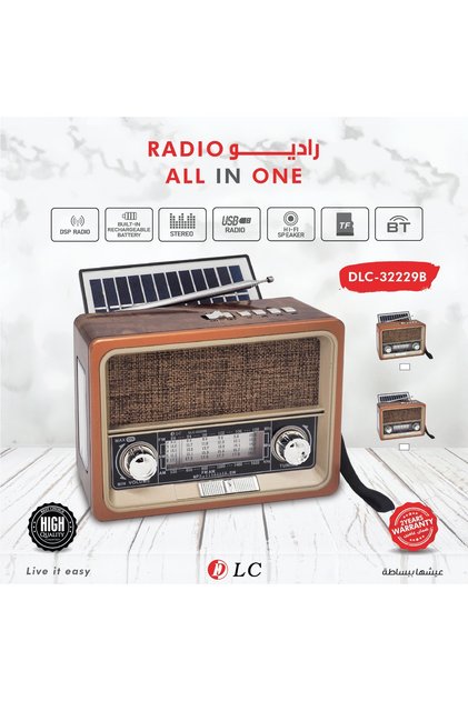 All In One Radio (DSP Radio , Stereo , USB Radio , HI-FI Speaker , TF , BT)