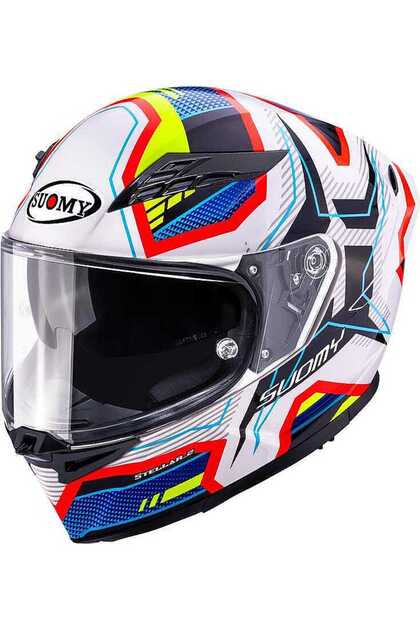 STELLAR 2 KASK BLACKSTAR BEYAZ MAVI