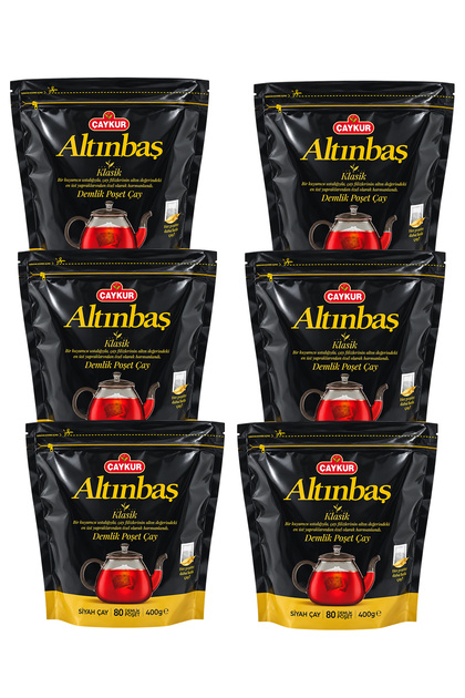 Altınbaş Demlik Tea Bags 5Gr 80 Pieces Six Pack
