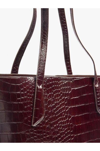 Kadın Hayvan Desenli 14” Laptop Shopper Çanta