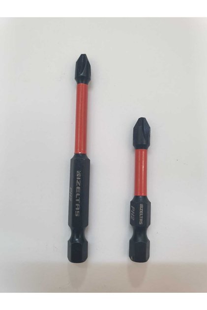 Darbeli Yıldız Bits Uçlar (1 Adet PH2*75 , 1 Adet PH2*50)
