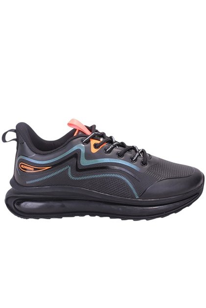 Men's Black-Red Crazy Casual Shoes