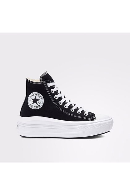Chuck Taylor All Star Move Kadın Siyah Sneaker