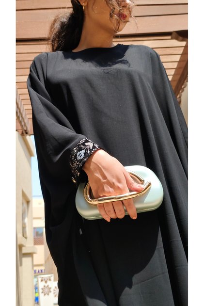 Vernika Luxury Woven Clutch & Shoulder Bag shiny