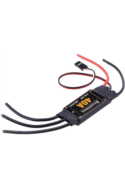 Drone ESC Brushless 40A Fırçasız Motor Hız Kontrol Sürücüsü - 2-4S Li/po Uyumlu Bullet Konnektör
