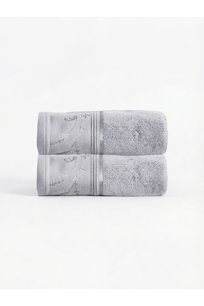 2 Pieces Ditsy 100% Cotton Hand and Face Towel 50 X 80