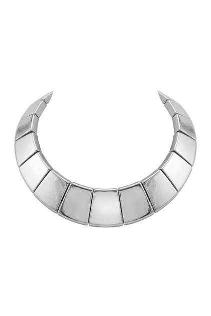 Silver Plaka Kolye