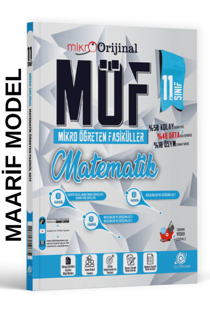 FFTCG Mootie 11-012C 3枚セット Orijinal Yayınları Orijinal Mikro 11. Sınıf Matematik MÖF Mikro
