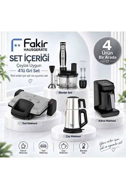 Çelik 4'lü Avantaj Elektronik Çeyiz Paketi