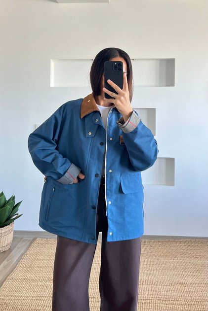 Original Model Premium Quality Blue Seasonal Coat