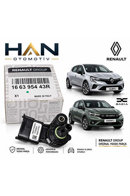 Genel Markalar 166395443R Lpg Manyetik Basınç Kaptörü (Müşürü) Clio 5 Sandero 3 1.0 Tce H4D Renault