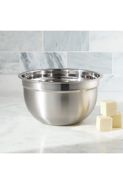 Stainless Steel 2.8L Bowl, India Manufacture, Flat Base Designed for Stability and Sturdiness