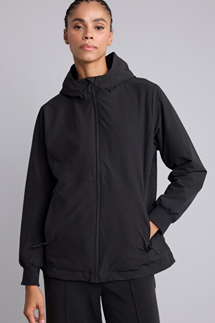 Regular Fit Windproof Water Repellent Hooded Zippered Pocket Fleece Lined Coat H0672Ax26Wn