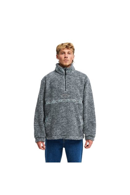 Tombstone Half Zip Erkek Gri Polar ERKEK POLAR EBYPF03011