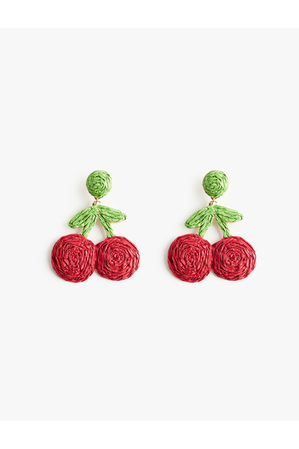 Cherry Detailed Earrings