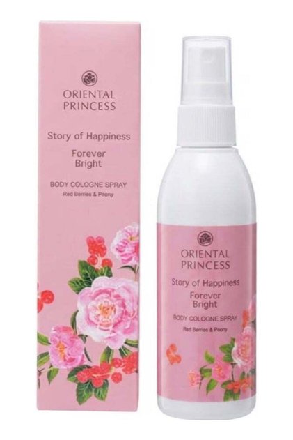 Story of Happiness Forever Bright Body Cologne Spray, Red Berries & Peony, 100ml