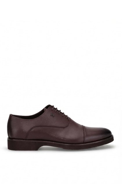 7378 Men's Genuine Leather Classic Shoes Brown