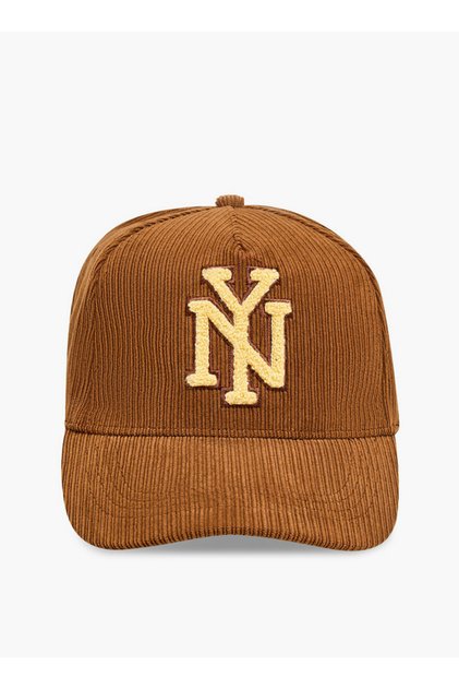 Men Cap with New York Applique
