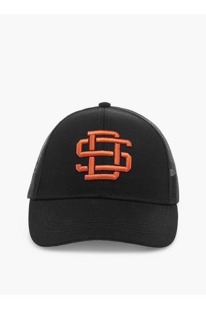 Men Cap with Embroidered Logo Design