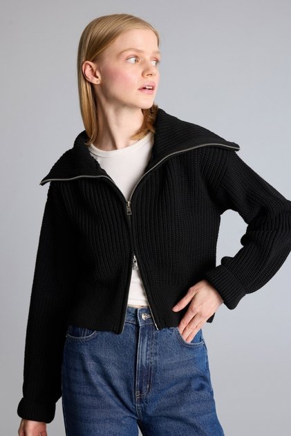 Women's Cardigan A3333Ax/Bk81 Black