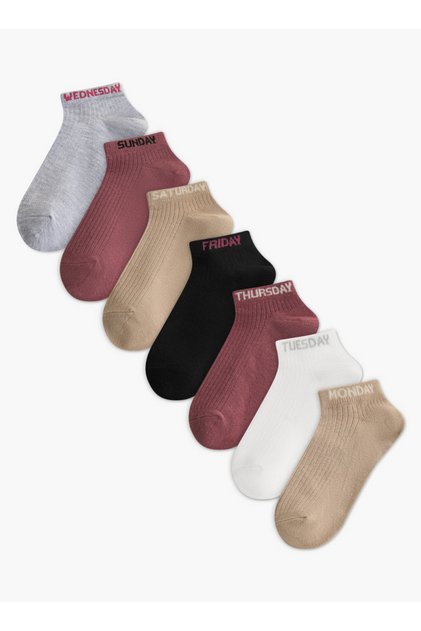 Pack of 7 Ankle Length Trainer Socks