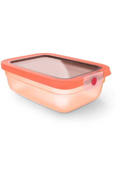 Caserola ONEClick N1210810, 1.2 L, plastic, inchidere 100% etanЕџa, portocaliu