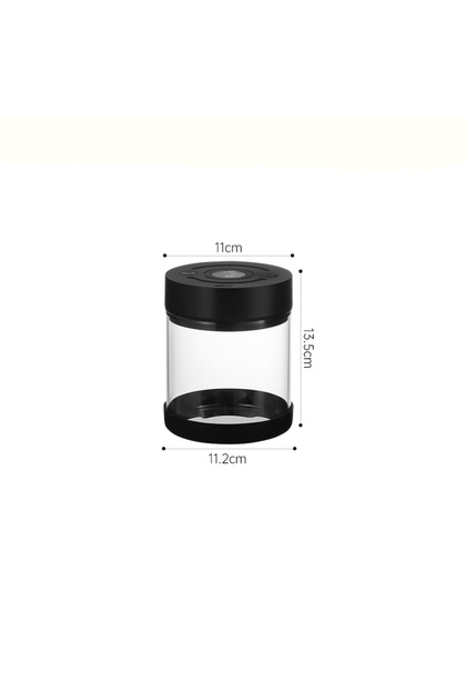 Coffee Vacuum Storage Container with Electric Pump and Display - 250g Capacity
