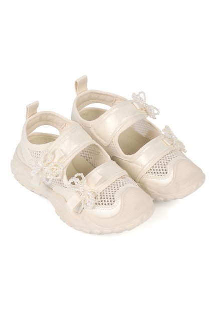 Ribbon Girls Orthopedic Sandals Ballet Shoes Bow Shoes