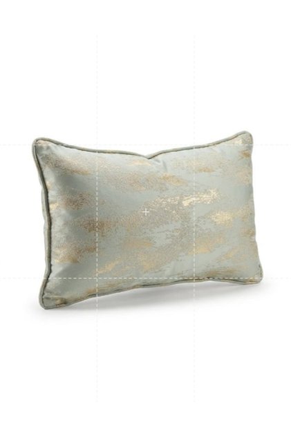 Luxury Jacquard Decorative Pillows 2 Pieces in Gold Color - 30X50 cm