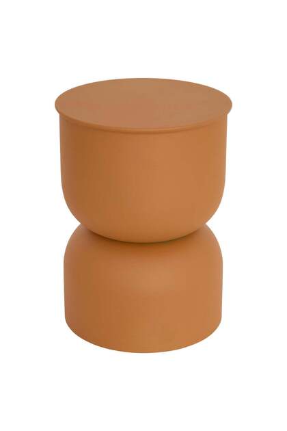 Măsuță auxiliară "Palomba" - Ocre, D. 31 cm