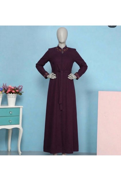 Waist-Tied, Zippered, Hijab-Friendly Robe