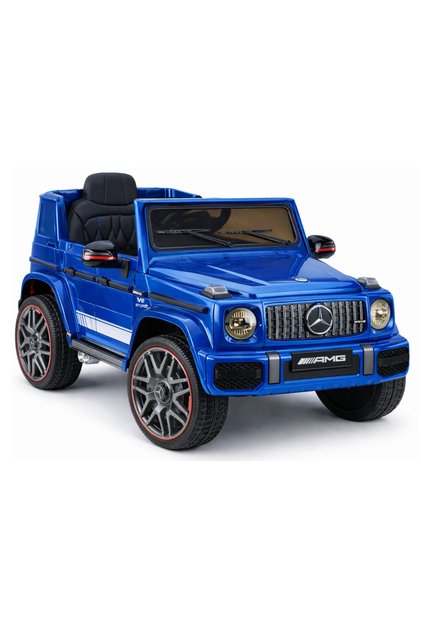 Mașină electrică de plimbare Mercedes AMG G 63 vopsită în albastru