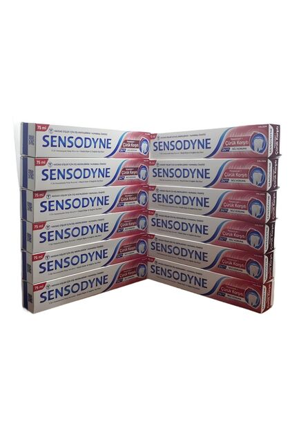 HASSASİYET + ÇÜRÜK KARŞITI İKİLİ KORUMA DİŞ MACUNU 75 ML X 12 ADET