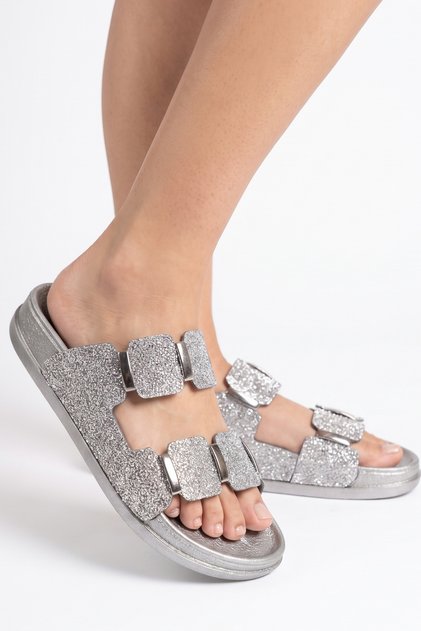 Silvery Women's Orthopedic Daily Soft Double-Strapped Slippers | Daily Comfortable Outdoor and Indoor Slippers