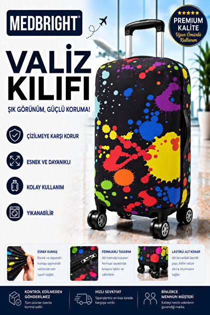 Luggage Case Suitcase Case Lycra Flexible Fabric And Durable Luggage Case LKM-VK03 (CABIN)