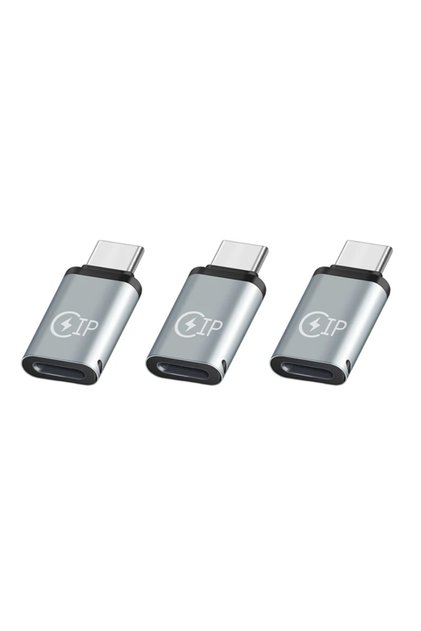 3Pcs 5PCS Lightning Female To USB C Male Cable Converter Carplay Type-C Phone Charger Adapter for IP