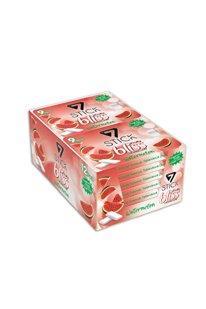 ｓａｋｉ 7 STICK 7STICK SEKERSIZ MIX BERRY AROMALI BLISTER SAKIZ 9 PCS