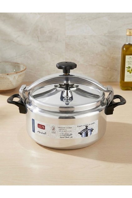 11L Aluminum Pressure Cooker Flat Heavy Duty Pressure Cooker