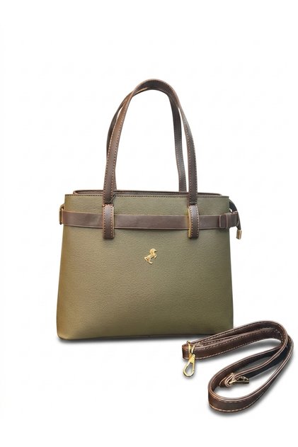 Multi-Compartment Large Size Hand and Shoulder Bag