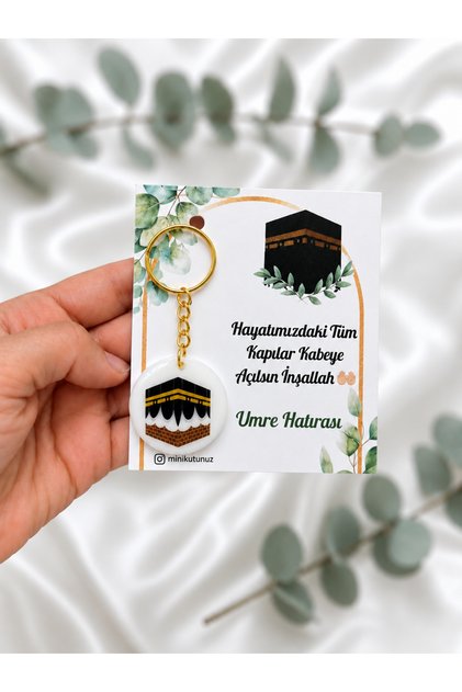 30 Adet Kabe Figürlü Epoksi anahtarlık