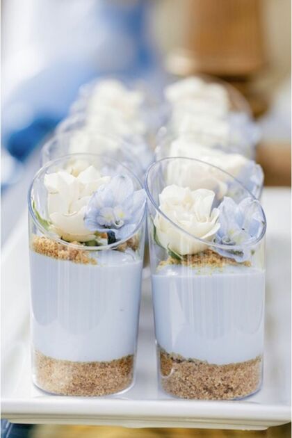 80 ml Transparent Mini Dessert Bowl |   Magnolia, Soft Drink and Presentation Bowl |   Cylinder Plastic Container Set of 6