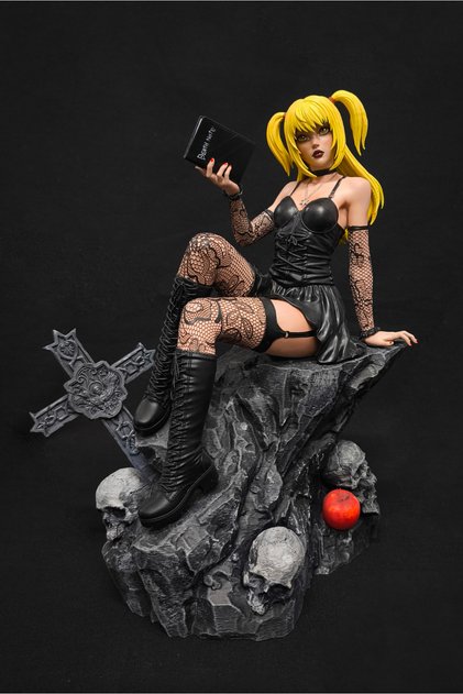Misa Amane Death Note Figür (25cm) - Anime Temalı Koleksiyonluk Figür - Misa Misa Shinigami Hediyelik Yagami Light Ryuk