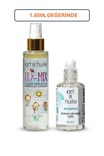 Art De Huile Fly Mix 100 ml - Nose Mix 10 ml Okula Ve Kış Sezonuna