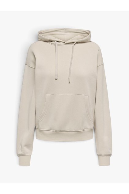 ONLBEST LIFE L/S HOOD SWT NOOS Hanorac gri pentru femei - 15338730